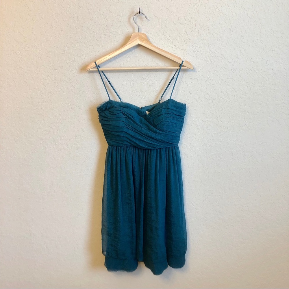 BCBGeneration Blue-Green Dress Size 2